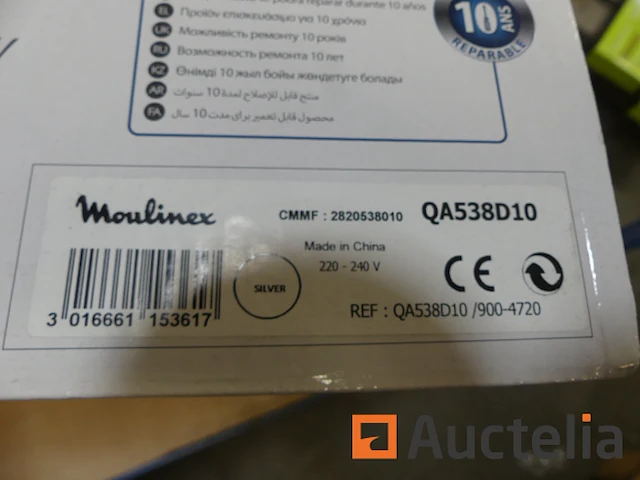 Moulinex masterchef gourmet multifunctionele keukenmachine (qa538d10) - afbeelding 6 van  6