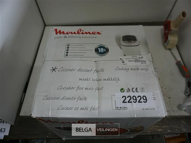 Moulinex ow250110 broodbakmachine - afbeelding 5 van  5