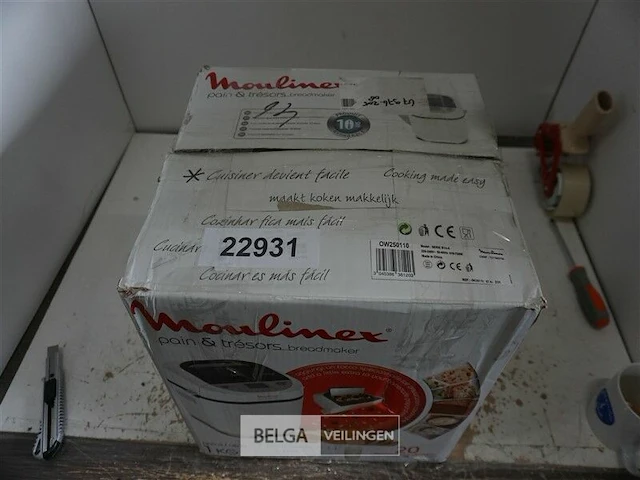 Moulinex ow250110 broodbakmachine - afbeelding 4 van  4