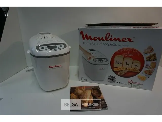 Moulinex ow610110 home bread broodbakmachine - afbeelding 1 van  3