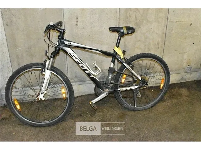 Mountainbike scott aspect zwart/wit - afbeelding 1 van  2