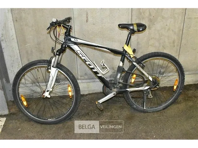 Mountainbike scott aspect zwart/wit - afbeelding 2 van  2