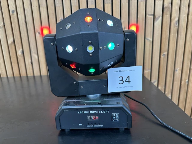 Moving head led mini moving light - afbeelding 1 van  3