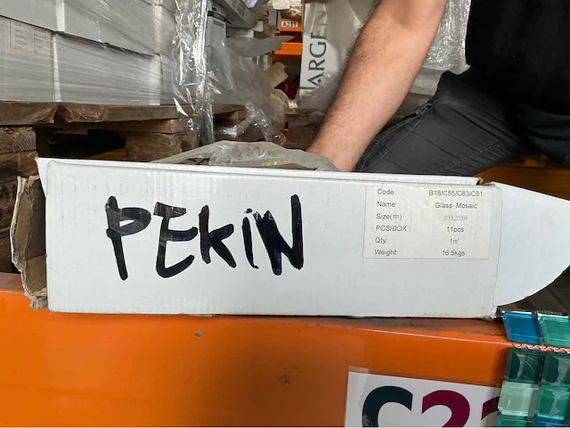 Mozaïek tegel peking - afbeelding 2 van  2