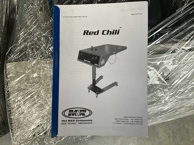 M&r red chili d bv7 quartz flash dryer cure unit/tussendroger - afbeelding 5 van  13