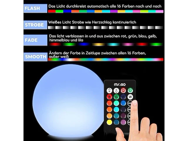 Mr.go led-bollamp - afbeelding 3 van  5