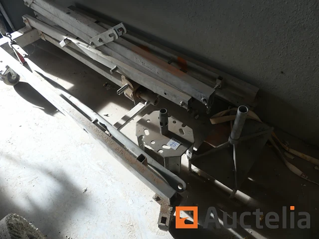 Muba kragamlift kal275 opvouwbare ligger lift roltafel - afbeelding 1 van  4