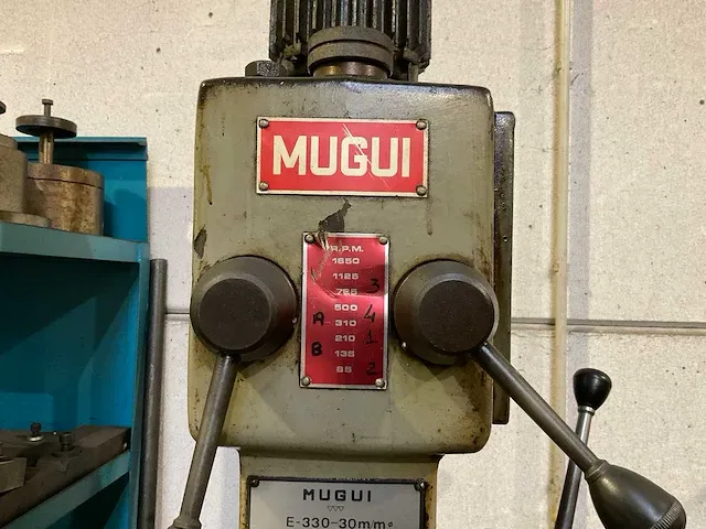 Mugui e-330~30m/m kolomboormachine - afbeelding 5 van  6