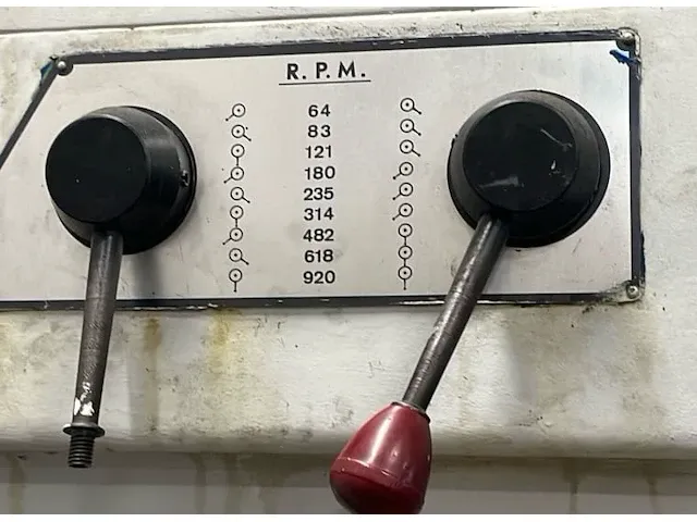 Mugui m-35-a kolomboormachine - afbeelding 8 van  9