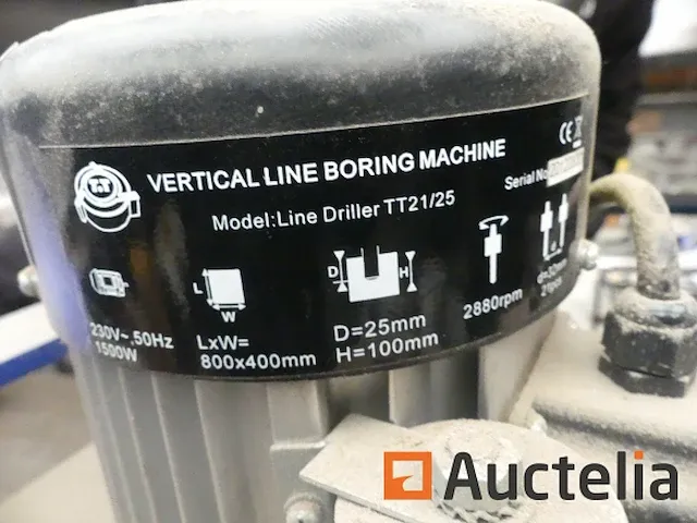 Multi-spindel boormachine comfort lijn tt21/25 - afbeelding 6 van  7