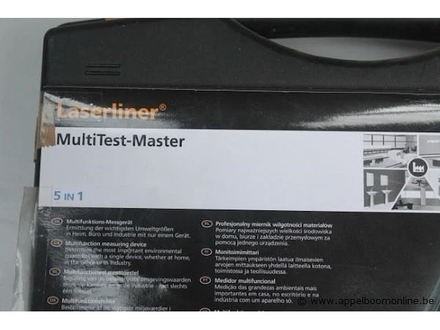 Multifuncitoneel meettoestel laserliner, multitest-master - afbeelding 3 van  3