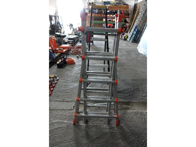 Multifunctionele alu ladder goliath - afbeelding 2 van  2