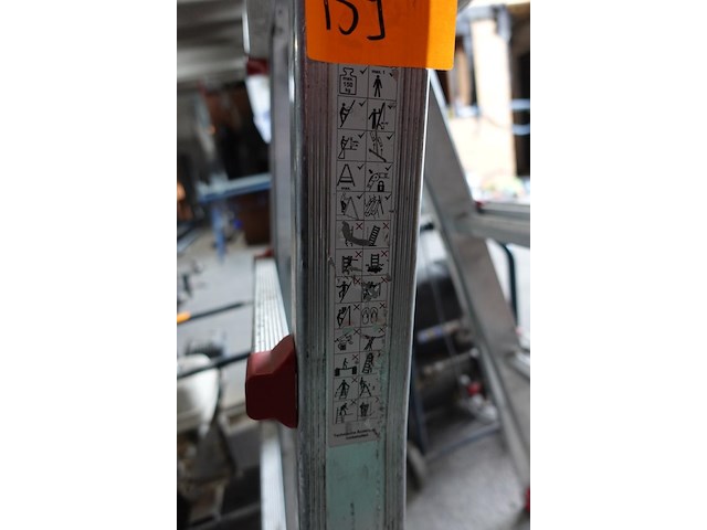 Multifunctionele alu ladder wurth - afbeelding 2 van  2
