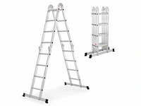 Multifunctionele aluminium ladder - 470 cm - afbeelding 2 van  7