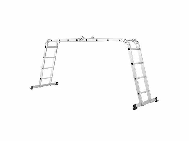 Multifunctionele aluminium ladder - 470 cm - afbeelding 3 van  7