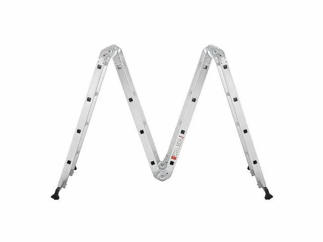 Multifunctionele aluminium ladder - 470 cm - afbeelding 4 van  7