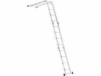 Multifunctionele aluminium ladder, 3x4 treden - 3,6 m - afbeelding 9 van  9