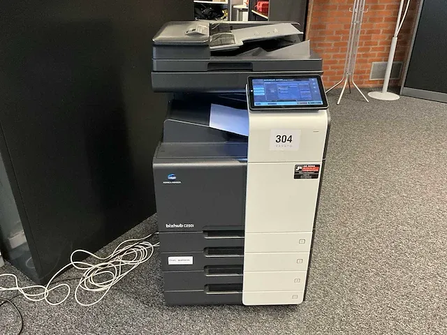 Multifunctionele kleurencopier konica minolta bizhub c250i - afbeelding 1 van  6