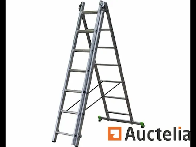 Multifunctionele ladder classik eenvoudige ladder of schuifladder a - afbeelding 3 van  5