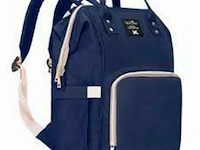 Multifunctionele mama luier en babyfles tas - blauw- 37x24x18 - afbeelding 1 van  7