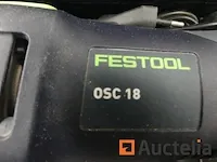Multifunctionele oscillerende gereedschappen op accus festool osc18 - afbeelding 4 van  9