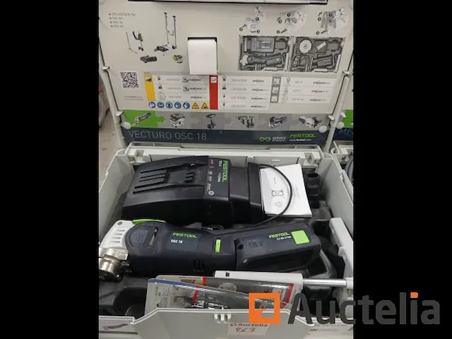 Multifunctionele oscillerende gereedschappen op accus festool osc18 - afbeelding 6 van  9