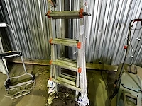 Multifunctionele vouwladder little giant - afbeelding 2 van  5