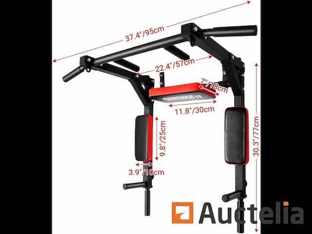 Multifunctionele wand optrekstang - afbeelding 7 van  9