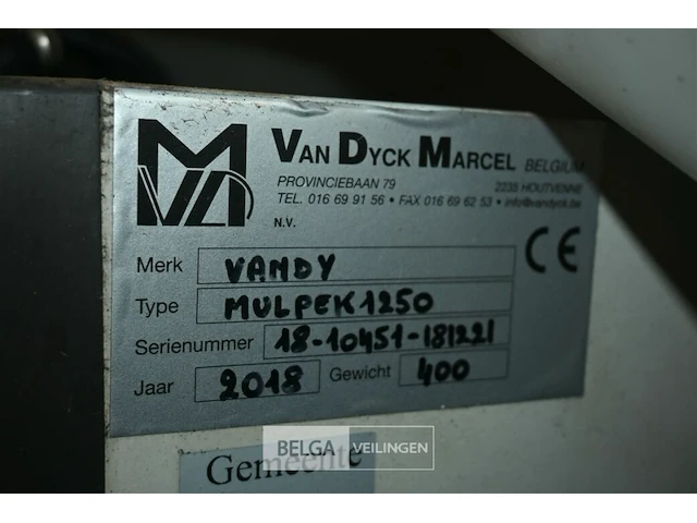 Multihog met wave weed control opbouw - afbeelding 10 van  22