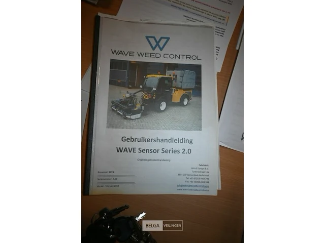 Multihog met wave weed control opbouw - afbeelding 11 van  22