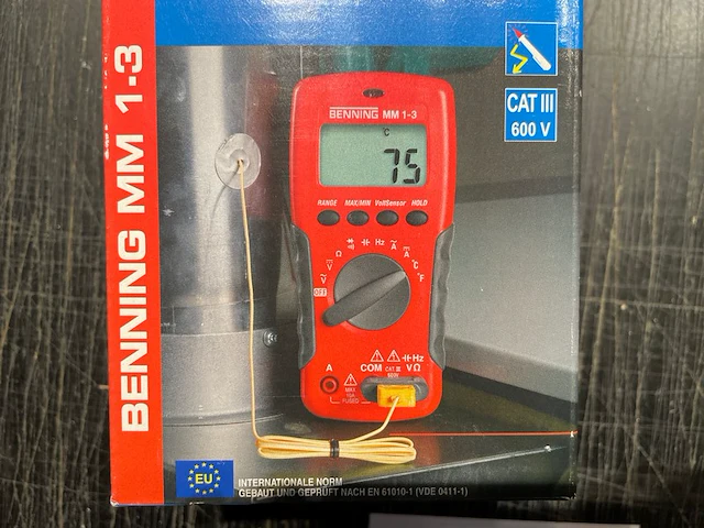 Multimeter digitaal bennine - afbeelding 1 van  4