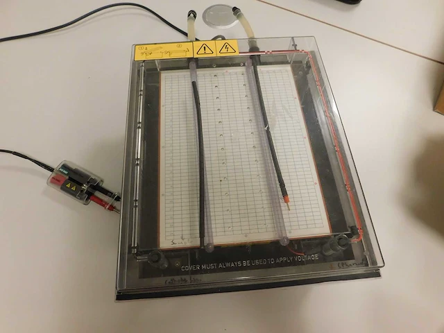 Multiphor - multiphor ii elektroforese + voeding (grote gels) - afbeelding 1 van  6