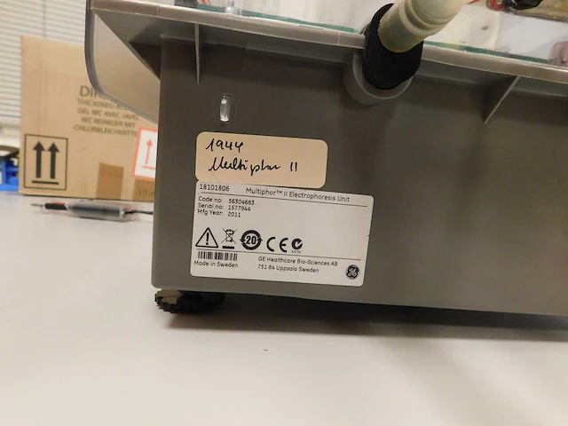 Multiphor - multiphor ii elektroforese + voeding (grote gels) - afbeelding 4 van  6
