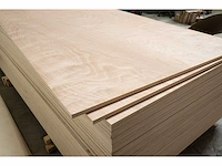 Multiplex populier/okoumé 18mm 244x122 b/bb (50x) - afbeelding 2 van  4