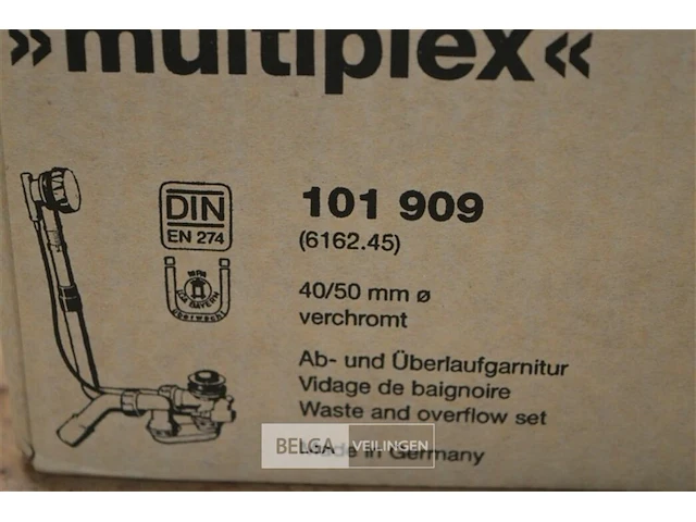 Multiplex viega bad syfon ø40 - afbeelding 3 van  3