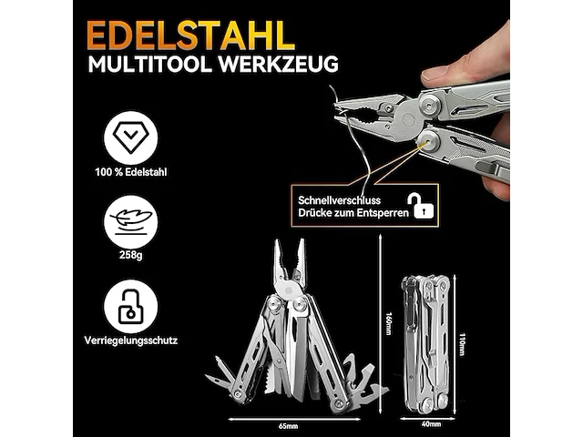 Multitool (28 functies) - afbeelding 6 van  6