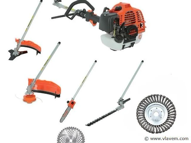 Multitool 6 in 1 benzine motor - afbeelding 1 van  12