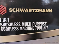 Multitool 7 in 1 schwartzmann, accugereedschap met meerdere hulpstukken - afbeelding 4 van  11