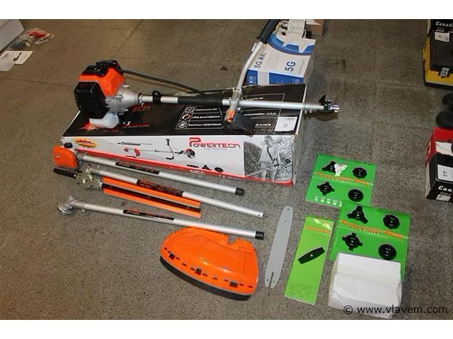Multitool 8 in 1 benzine motor - afbeelding 2 van  5
