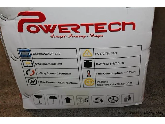 Multitool 8 in 1 benzine motor - afbeelding 5 van  5