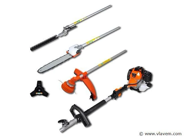 Multitool 8 in 1 benzine motor - afbeelding 4 van  11