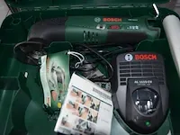 Multitool bosch pmf 10,8li met lader in koffer zonder batterij - afbeelding 3 van  6
