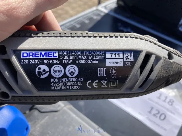Multitool dremel - afbeelding 3 van  4