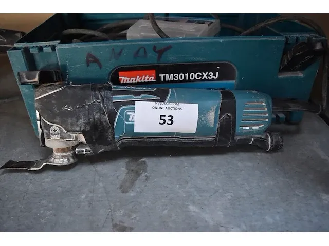 Multitool makita in koffer tn3010c (11) - afbeelding 2 van  6