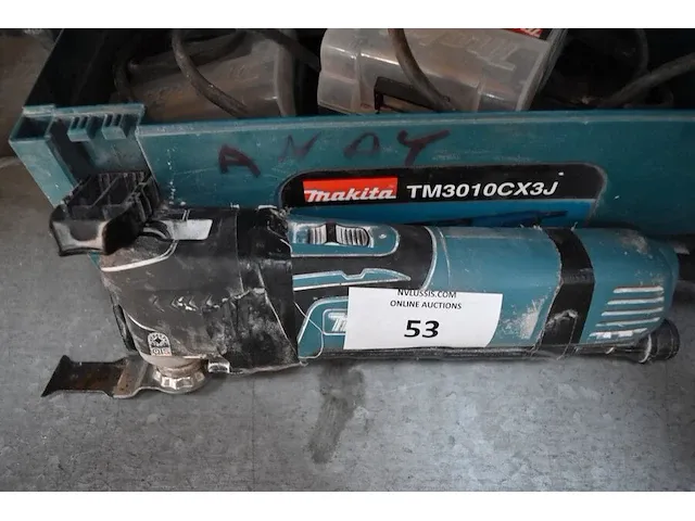 Multitool makita in koffer tn3010c (11) - afbeelding 3 van  6