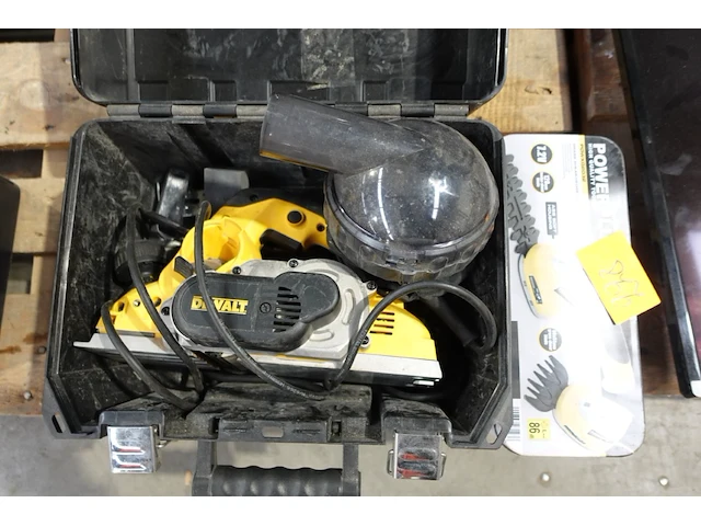 Multitool powerplus + schaafmachine dewalt - afbeelding 1 van  3