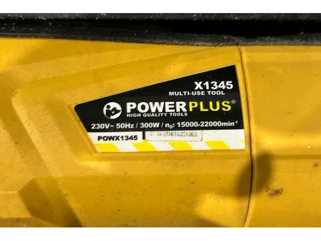 Multitool powerplus - afbeelding 3 van  3