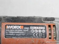Multitool worx, wx671 - afbeelding 2 van  2