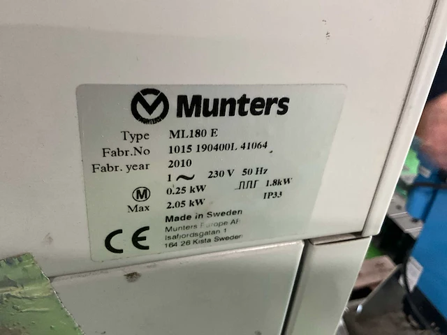 Munster ml180 luchtdroger - afbeelding 4 van  4