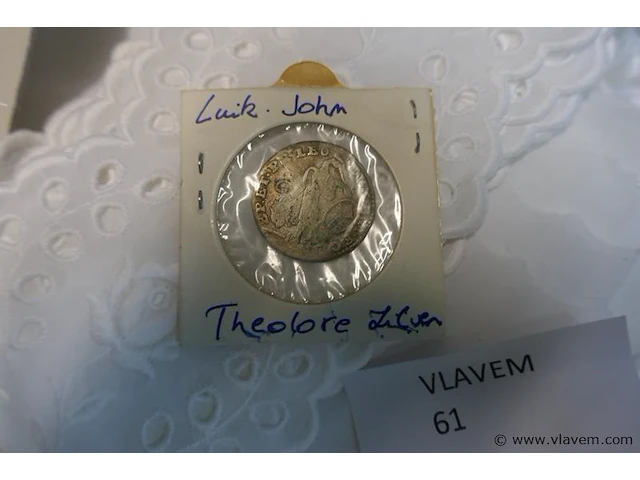 Munt in zilver - afbeelding 1 van  2